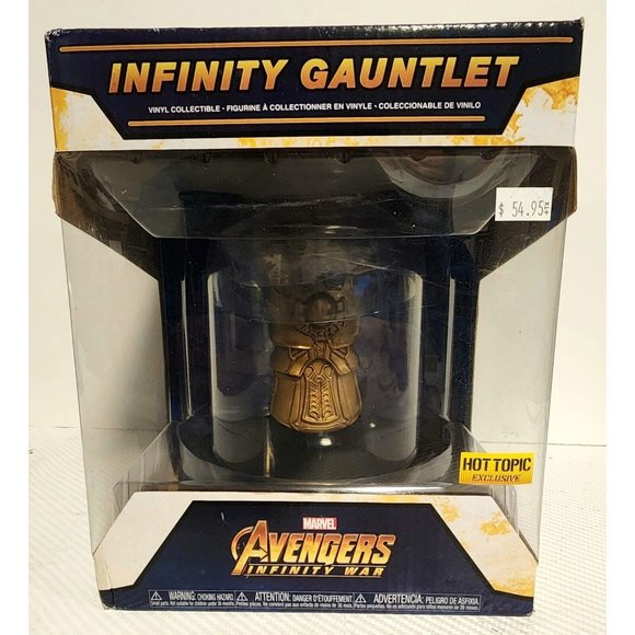 Avengers Infinity War Thanos Gauntlet Hot Topic Exclusive Funko Pop NEW - Picture 1 of 6